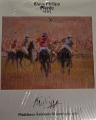 Klaus Phillip 'Pferde 1992' Calendars unopened measures 47x58cm approx. (2)