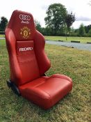 Pair of 2006/07 (Championship Season) Manchester United Old Trafford 'Recaro' Dug Out Seats -