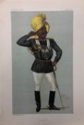 India & Punjab - Chromolithograph of Maharajah of Jodhpur an original antique Print by Spy,