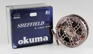 Fine Okuma High Performance Sheffield centre pin reel - Model S1002 4.5