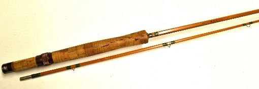 Pezon et Michel Made in France parabolic trout fly rod - The Prima Normale 8ft 6in 2pc Line 5-6#,