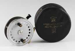 Fine Hardy Bros The Silex post war salmon reel - 4