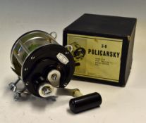 Policansky 3-0 Game Boat Trolling & Beach Casting Fishing Reel aluminium alloy and stainless steel