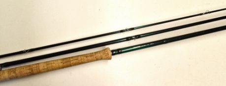 Greys Alnwick carbon salmon fly rod - The Greyflex 13ft 3pc line 9/10#, lined guides to the first 2x