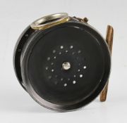 Hardy Brass Face Perfect salmon fly reel - 4