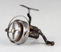 Hardy The Altex No.5 Mk. V alloy salmon spinning reel - retaining most of the lead finish - LHW