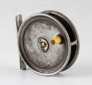 Hardy Bros Patent Uniqua Dup Mk II trout fly reel - 3 3/8