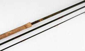 Bruce and Walker hand built Hexagraph Hugh Falkus Speycaster No.3 salmon fly rod -13ft 3pc line 10