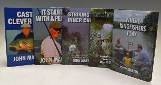 Martin, John (5) Signed Books - 