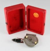 Scarce Illingworth No. 1 Threadline casting reel - alloy back plate inscribed 