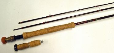 House of Hardy Graphite Sea Trout fly rod - The Hardy Deluxe 11ft 3pc rod, line7-8#, with anodised