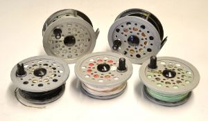 2x Shakespeare Beaulite Salmon Fly reels and spare spools (5) - 4.25