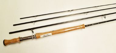 Fine and unused Hardy Jet Switch Salmon/Sea Trout fly Rod - 10ft 6in 4pc, 4/5#, 280-350gms, with