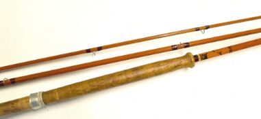 J.S Sharpe Aberdeen salmon fly rod - The Aberdeen Scottie 12ft 3pc Impregnated rod - single