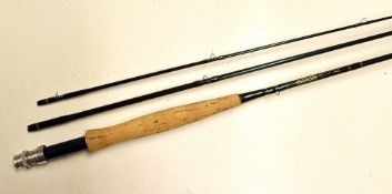 Fine Sage Graphite IV trout fly Rod - 9ft 3pc line 5#, wt 2 15/16oz - with screw locking alloy