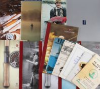 Hardy Fishing Catalogues & Literature Selection to include Hardy's Guide to Reservoir Angling,