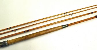 Hardy's Alnwick salmon split cane fly rod - 