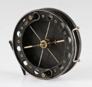 Allcock Match Aerial centre pin casting reel - 4.5