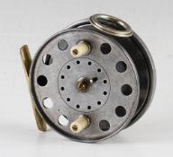 Ogden Smiths London large alloy wide drum centre reel - 4