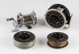 Mitchell Automatic and Pflueger Multiplying reels (2) - Mitchell 710 Automatic Fly reel with 2x