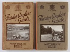Hardy's Anglers' Guides 1927 and 1928 49th and 50th Editions comes with an original order form and