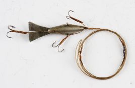 Ustonson Style Fishing Lure - interesting German Silver 2.75
