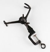 Scarce Hardy Trolling/Harling Boat Rod Rest c.1931- cast iron adjustable rod rest for trolling or