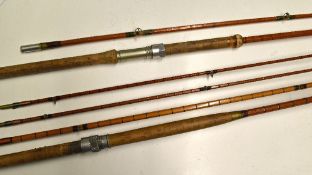 2x Hardy Bros Alnwick palakona salmon rods - 