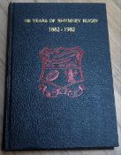 Rhymney Rugby Football Club Centenary History: Phil Atkinson's hard-to-find 160 pp hardbacked '100