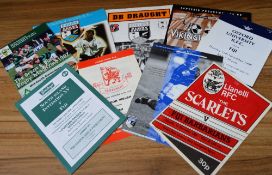 Fijian Collection of Rugby Programmes (9): Fiji at L Welsh (Centenary) 1985 & at Oxford Univ 1998;