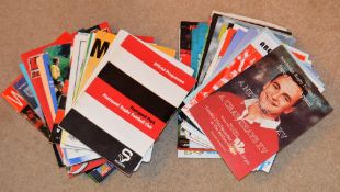 'First Class or almost' Rugby Club Programmes from Wales (78): including 23 Pontypool homes or
