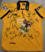 Craig Dowd Matchworn Signed Wasps Jersey & Picture Card in NZ kit (2): 60-cap All Black prop Dowd'