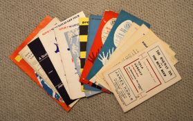 1945-1989 Scottish Rugby Programme Collection (14): Scottish Universities v English Universities (