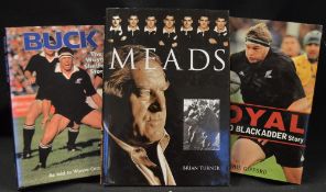 New Zealand All Blacks Signed Rugby Book Selection (3): The autographed autobiographies of Wayne '