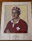 1946 Portrait/pic of Neath & Wales rugby player Rees Stephens: Large 20