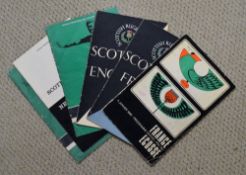 Scotland Rugby Programme Selection (6): v France 1958 & 1970; v England 1958; v New Zealand 1967;