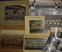 Selection of Wolverhampton Wanderers Black & White photographs / press photo's to include team