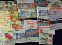 Collection of big match Manchester Utd cup final and semi-final match tickets to include FA Cup