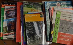 Big match football programme selection to include FA Cup Finals 1974, 1980, 1982-1985, 1987-1990 +