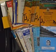 Wolverhampton Wanderers match programmes 1963/1964 homes (21) including West Ham Utd (4 pager),