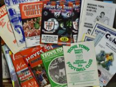 Assorted Selection of Non-League Football Programmes to include some Finals and Semi-Finals from