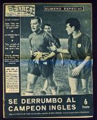 1960 Barcelona v Wolves European Cup special issue of the Barcelona magazine