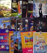 Selection of Rugby League Big Match Programmes to include 2002, 2004, 2007, 2009, 1010, 2011,