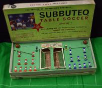 Subbuteo 1964 Super Set 'Table Soccer' Football Game - boxed, appears complete with teams, balls,