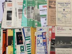 Mixed Selection of Scottish 1960s onwards Football Programmes to include Rangers v Dundee 1962,