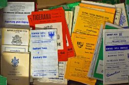 Selection of Non-League match programmes to include Cambridge Utd, Wimbledon, Canterbury, Corinthian