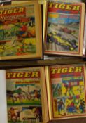 Tiger/Hurricane comics featuring Roy of the Rovers January-June 1968 (in 1 black bound volume),