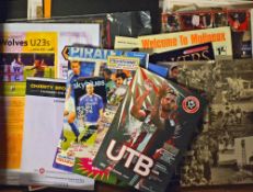 Selection of mixed modern football programmes, Wolves end of the season awards programme/menus, team