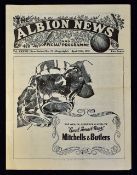 1945/1946 War League South West Bromwich Albion v Charlton Athletic match programme 15 April 1946, 4