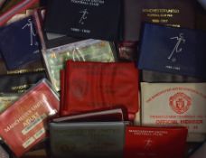 Manchester Utd memorabilia collection to include season tickets for seasons 1985/1986 x 2, 1986/1987